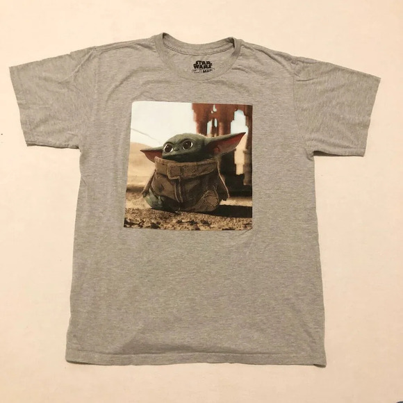 Star Wars Mad Engine Baby Yoda Tshirt  Mens Medium - Picture 1 of 16